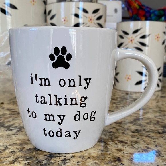 Other - White Dog Lover's Mug